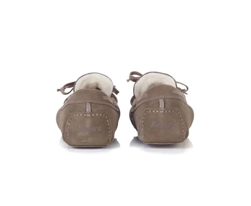 Pantuflas de hombre de ante Topo Pantuflas-Bexley Discount