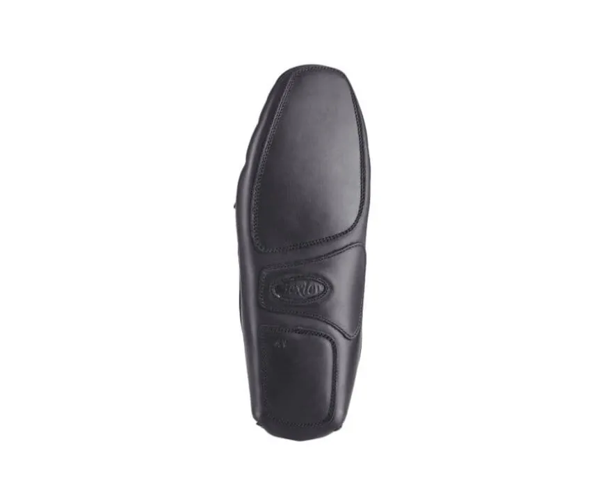 Pantuflas de hombre de cuero Chocolate-Bexley Online