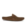 Pantuflas de hombre tipo mulas ante Gamuza-Bexley Outlet