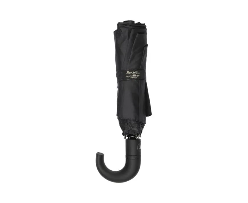 Paraguas compacto Negro-Bexley Clearance