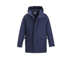 Parca de invierno para hombre con forro de plumas Marino oscuro Soren Iii-Bexley Shop