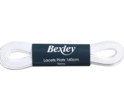 2 pares de cordones blancos para zapatillas altas-Bexley Shop