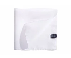 Pañuelo de bolsillo hombre de seda blanco-Bexley Best