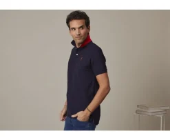 Polo Azul marino para hombre Andy Ii-Bexley Shop