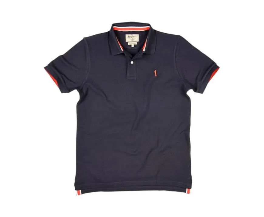 Polo Azul marino para hombre Andy Ii-Bexley Shop