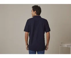 Polo azul marino para hombre Gareth-Bexley Online