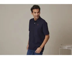 Polo azul marino para hombre Gareth-Bexley Online
