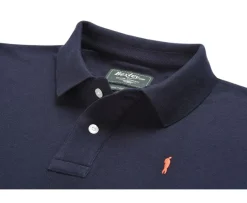 Polo azul marino para hombre Gareth-Bexley Online
