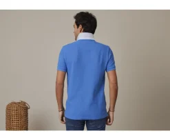 Polo Azul vaquero para hombre Andy Ii-Bexley Shop