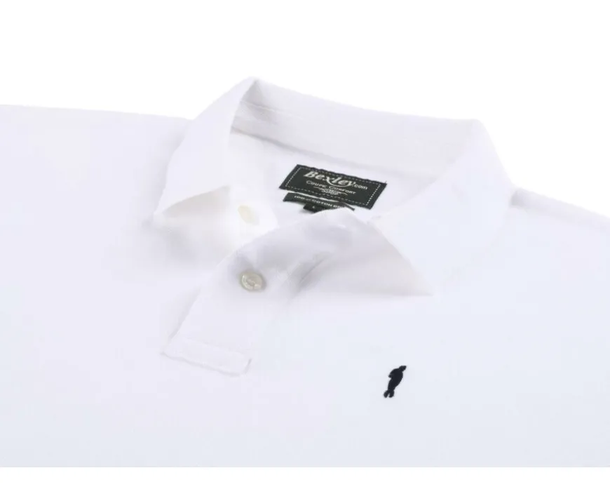 Polo blanco para hombre Gareth-Bexley Hot