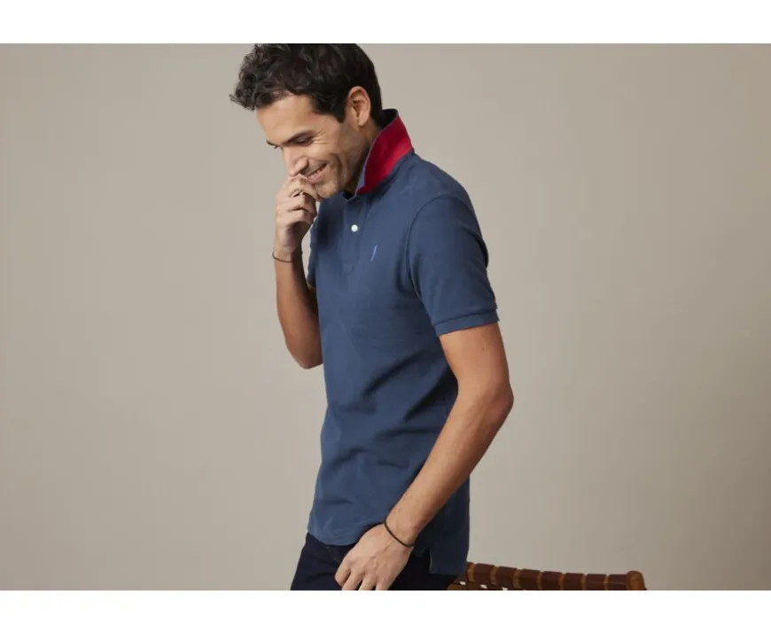 Polo de hombre Azul nórdico Andy Ii-Bexley Fashion