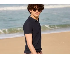 Polo de hombre Azul Petróleo Braiden-Bexley Sale