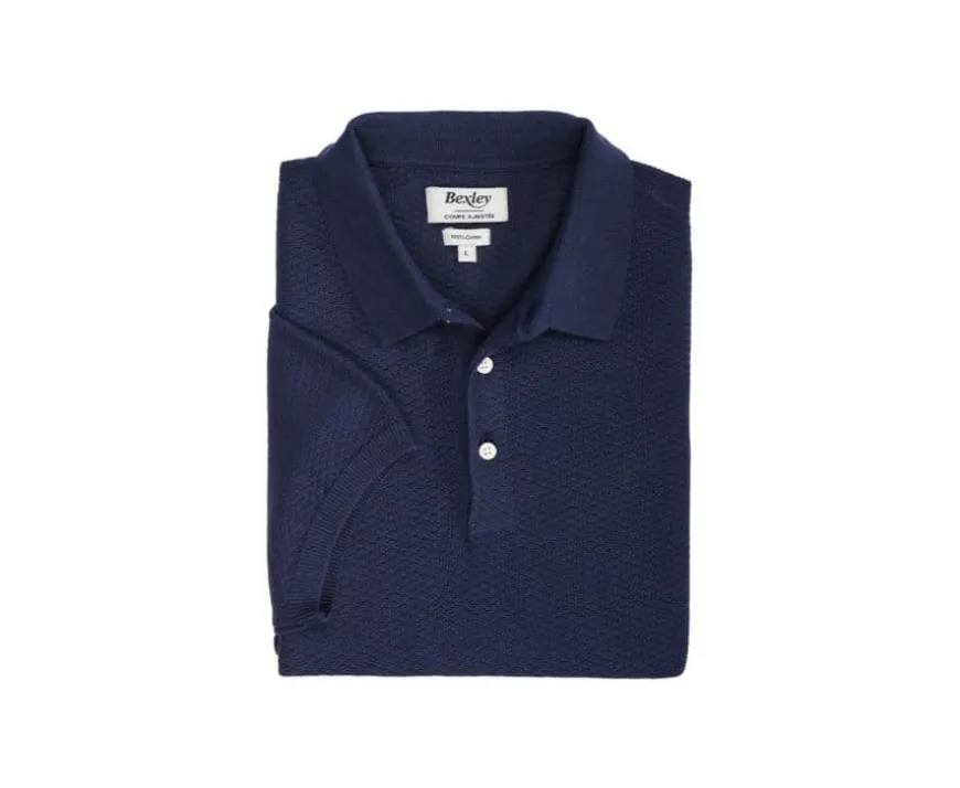 Polo de hombre Azul Petróleo Braiden-Bexley Sale