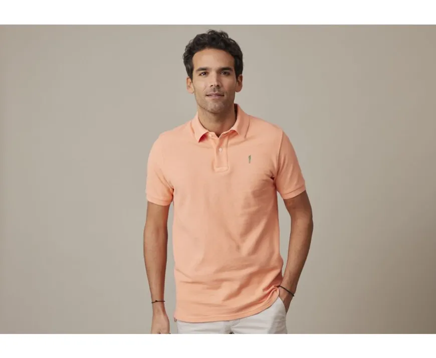 Polo de hombre Coral claro Andy Ii-Bexley New
