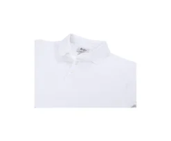 Polo de hombre de manga larga Blanco Alec Ii Ml-Bexley Clearance