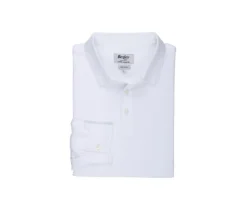 Polo de hombre de manga larga Blanco Aiden Ml-Bexley Online