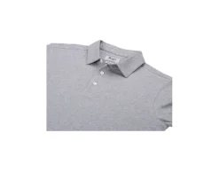 Polo de hombre de manga larga Gris Claro Moteado Aiden Ml-Bexley Cheap