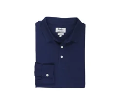 Polo de hombre de manga larga Navy Aiden Ml-Bexley Sale