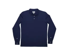 Polo de hombre de manga larga Navy Aiden Ml-Bexley Sale