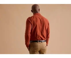Polo de hombre manga larga Terracota Alec Ii Ml-Bexley Cheap
