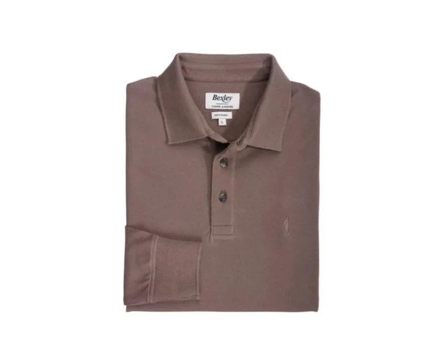 Polo de hombre manga larga Topo Moteado Alec Iii Ml-Bexley Store