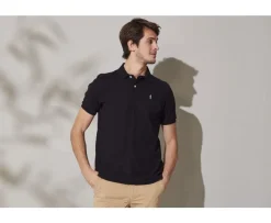 Polo de hombre Negro Andy Ii-Bexley Store