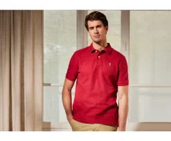 Polo de hombre Rojo oscuro Andy Ii-Bexley Cheap