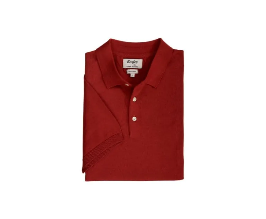 Polo de hombre Rojo Oscuro Braiden-Bexley Online