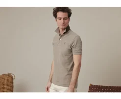 Polo de hombre Topo claro Andy Ii-Bexley New