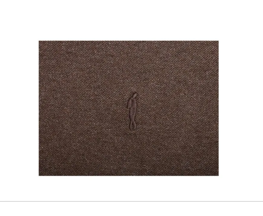Polo de manga larga Chocolate moteado oscuro Alec Ii Ml-Bexley Best