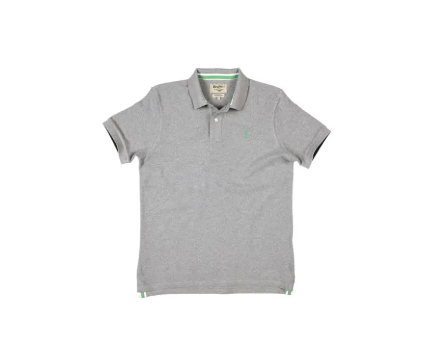 Polo Gris moteado para hombre Andy Ii-Bexley Fashion