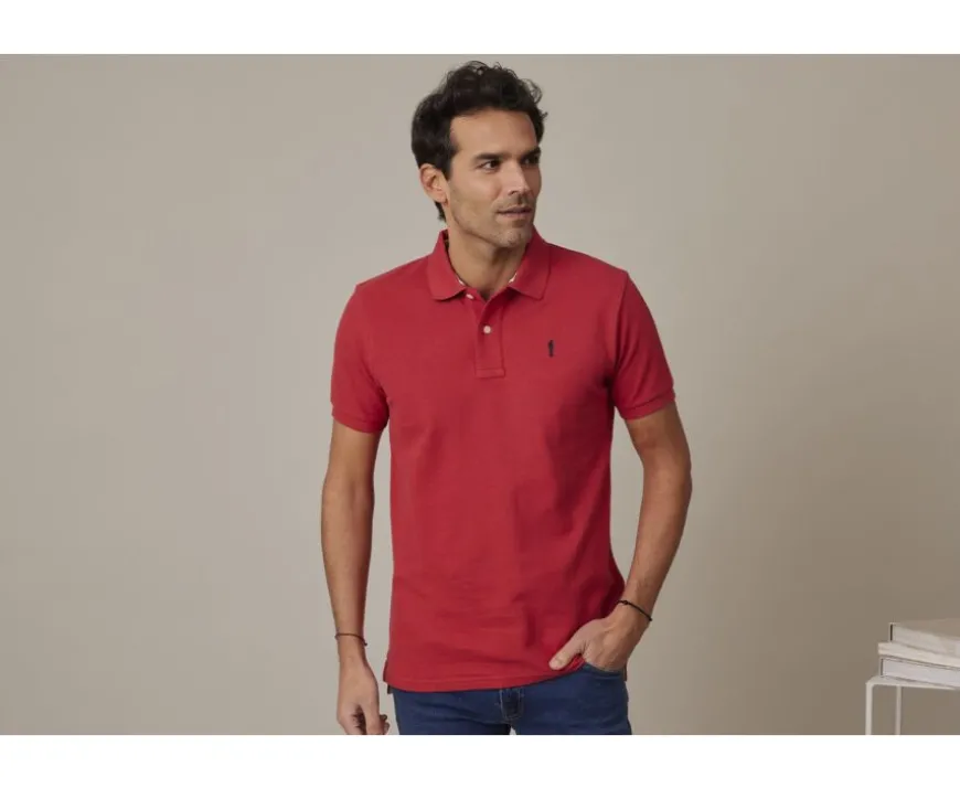 Polo Rojo Vasco para hombre Andy Ii-Bexley Flash Sale