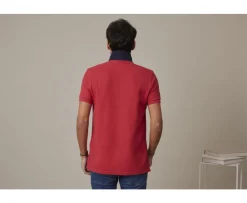 Polo Rojo Vasco para hombre Andy Ii-Bexley Flash Sale