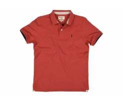 Polo Rojo Vasco para hombre Andy Ii-Bexley Flash Sale