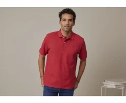 Polo vasco rojo para hombre Gareth-Bexley Shop