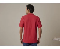 Polo vasco rojo para hombre Gareth-Bexley Shop