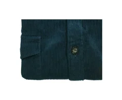 Sobrecamisa de terciopelo Verde sombrío - Cuello francés Victorin-Bexley Hot