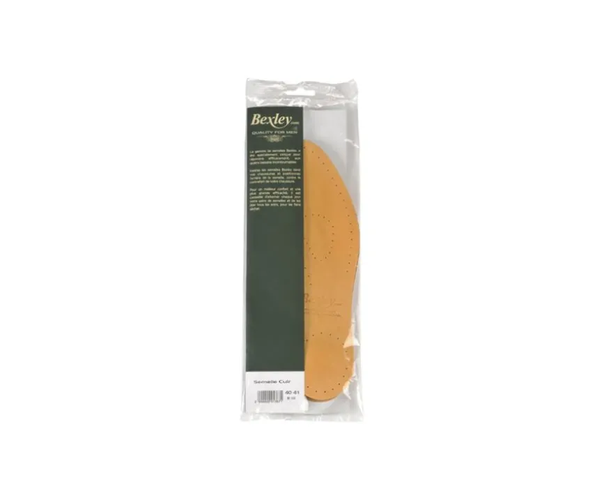 Suela de cuero Natural-Bexley Outlet
