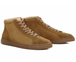 Zapatillas altas para hombre terciopelo Gamuza Thornlea-Bexley Cheap