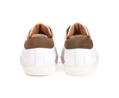 Zapatillas blancas de piel para hombre Inglewood-Bexley Discount