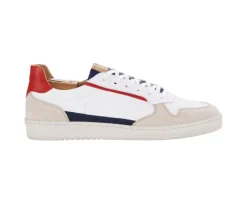 Zapatillas de hombre Azul Blanco y Rojo Kolora-Bexley Flash Sale