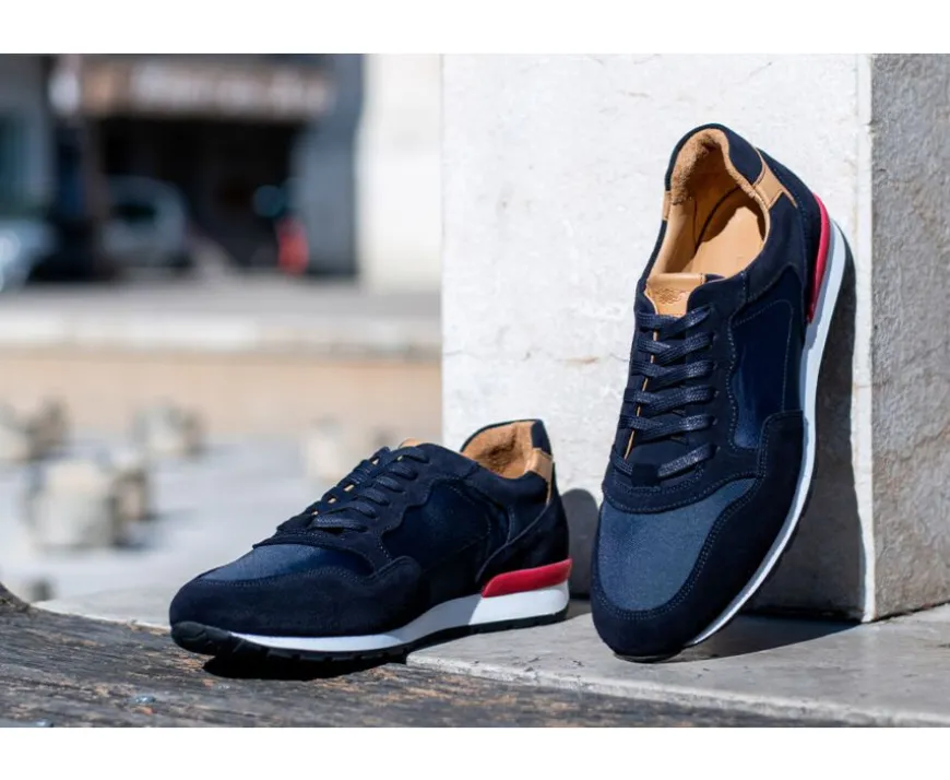 Zapatillas de hombre Azul marino Canberra Ii-Bexley Cheap