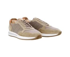 Zapatillas de hombre Caqui Claro & Terciopelo Beis Nirranda Ii-Bexley Cheap