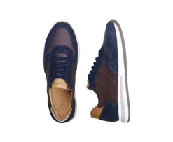 Zapatillas de hombre Chocolate y Terciopelo Marino Nirranda Ii-Bexley Shop