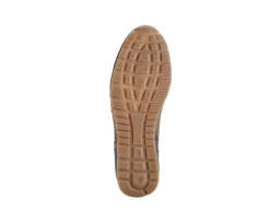 Zapatillas de hombre de Piel Carbón Patinada y terciopelo Gris Canberra Ii-Bexley Online