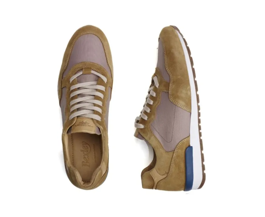 Zapatillas de hombre de Terciopelo Camel Canberra Ii-Bexley Online