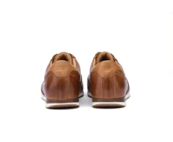 Zapatillas de hombre en piel Castaño patinado Belbara-Bexley Best