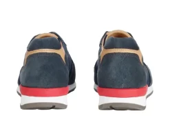 Zapatillas de hombre Terciopelo Verde Oscuro y Marino Canberra Ii-Bexley Cheap