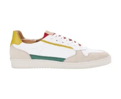 Zapatillas de hombre Verde Blanco Amarillo Kolora-Bexley Store