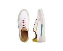Zapatillas de hombre Verde Blanco Amarillo Kolora-Bexley Store